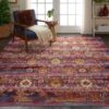 Nourison rug Vintage Kashan VKA03 RED MULTI 8x10 099446455581 interior 1 C