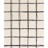 Asiatic rug Albany Grid Monochrome