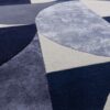 Asiatic rug Matrix 74 Oval Indigo 4