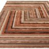 Asiatic rug Matrix 80 Network Terracotta 1