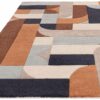 Asiatic rug Matrix 88 Klotski Terracotta 1