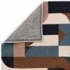 Asiatic rug Matrix 89 Klotski Teal 3