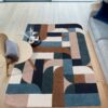 Asiatic rug Matrix 89 Klotski Teal interior