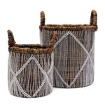 Rivièra Maison Bohemian Chic Basket Set of 2 pcs