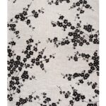 Louis De Poortere Rug, Sakura Night Snow 9835, Sakura design