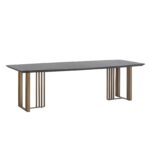 Dining table Maverick 220, Charcoal
