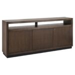 Sideboard Oakura 3-doors, Brown