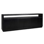 Sideboard Oakura 4-doors, Black