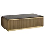 Coffee table Ironville, Gold