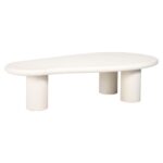 Coffee table Bloomstone 160x80, White