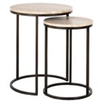 End table Avalon set of 2, Bronze