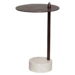 End table Barron, Bronze