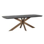 Dining table Hayley 230, Dark coffee