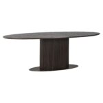 Dining table Luxor oval 300, Brown
