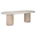Dining table Coronel 240, Beige