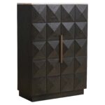 Cabinet Claremont 2-doors, Brown