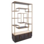 Display cabinet Claremont, Brown