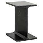 End table Benson black, Black