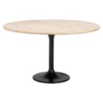 Dining table Hampton 140Ø, Black