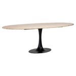 Dining table Hampton oval 230, Black