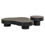 Coffee table Bogor set of 2 , Dark Coffee