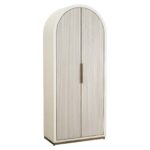 Cabinet Tivoli with arched top 2-doors, White