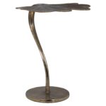 End table June, Brushed Gold