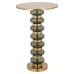 End table Bowiene green, Green