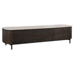 TV cabinet Ritz 2-doors 1-drawer, Brown