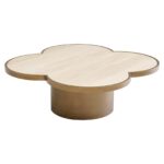 Coffee table Clover, Beige