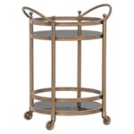 Trolley Hendricks brass, Brushed Gold