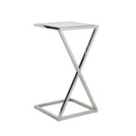 Sofa table Paramount, Silver