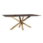 Dining table Conrad , Gold