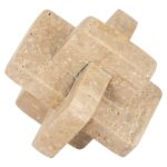 Decorative object Mony, Beige