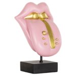Decorative object Tongue, Pink
