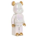 Decorative object Ave, White