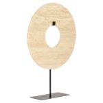 Decorative stand Manou big, Beige