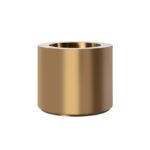 Planter Donna 60Ø, Brushed Gold