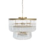 Chandelier Romy, Brushed Gold