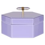 Storage box Jutta big, Purple