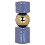 Candle holder Febe, Purple