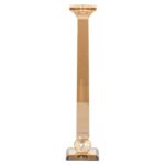 Candle holder Milou big, Amber
