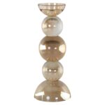Candle holder Emie small, Brown