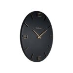 Clock Byram, Black / Gold