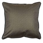 Cushion Joey 50 x 50 cm, Donna-21056-Geo Classic Big 9999 Black