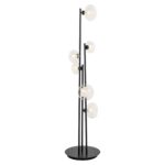 Floor lamp Luva black, Black