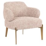 Lounge chair Venus trendy rose, Be trendy 1673 Rose