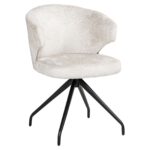 Swivel chair Milly cream fusion, Fusion Cream 02