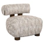 Lounge chair Arabella greige coco, Greige Coco