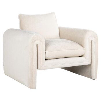 Richmond Interiors s5144 white chenille 1